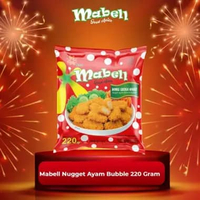Mabell Crispy Bubble Nugget 220g Nugget Crispy dengan Sensasi Garing Maksimal