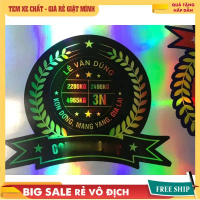 Tem logo tải trọng (SL 1đôi) , Phù Hiệu Xe Tải , Du lịch ib cho shop để thiết kế