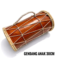 Gendang Anak Mainan Anak Gendang Bali dengan Desain Unik dan Tali Pengikat yang Nyaman untuk Dimaink