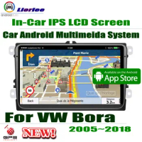 For Volkswagen Bora 2005~2018 9" HD 1080P IPS LCD Screen Android 8 Core Car Radio 3G/4G USB GPS Navigation Multimedia Player