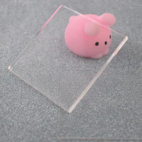 Acrylic Sheets Transparent Plastic For Plexiglass Perspex Sheet Plast Pressure Plate Clay Tool Cake Tool 100x100mm 200x200mm