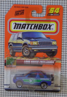 LAND ROVER FREELANDER (Blue) Matchbox