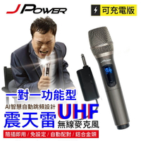 【澄名影音展場】JPOWER 震天雷UHF無線麥克風 - 功能型 (編號:JP-UHF-功能型ABCD)