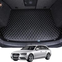 Custom Leather Car Trunk Mats For BYD Atto 3 Yuan Plus 2022 Auto Boots Pads Accessories Tapis Voiture коврики для автомобиля