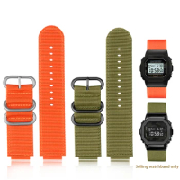 DW5600 Nylon Watchband For G-SHOCK Casio GW6900 DW-5600 GW-B5600 GA-110 GM-5600 Watch Strap Waterproof Outdoor Sports Bracelet
