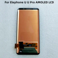 Amoled 100% Original For elephone u pro lcd upro display and touch screen assembly repair parts for elephone u upro E9002 lcd