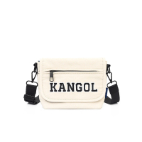 【KANGOL】字母小側包 郵差包 側背包 肩背包(小款)