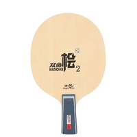 Genuine double fish table tennis racket ping pong blade hinoki wood