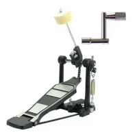 Single Chain Bass Drum Pedal with Drum Tuning Key for Jazz Drums Drum Set