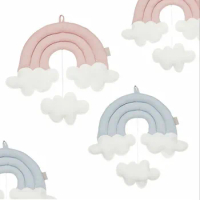 INS Bed Room Hanging Clouds Tent Ornaments Kids Room Decoration Photography Props Cloud Water Drop Toy Nursery Wall Pendant