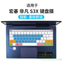 For Acer Swift X SFX14-41G SFX14 41G 14 inch 2021 Silicone laptop Keyboard Cover Protector Skin F