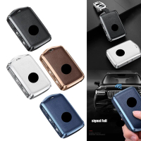 Sarung Pemegang Kunci Kulit Ultra Ringan untuk Volvo S80 Biru/Coklat/Hitam/Putih