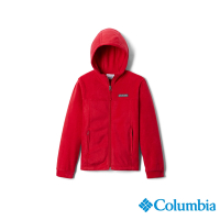 Columbia哥倫比亞 童款-Steens 刷毛連帽外套-紅色 UWB60240RD