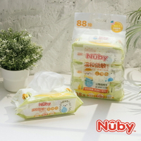 【愛吾兒】美國Nuby EDI超純水柔濕巾/濕紙巾 88抽(箱購24包)