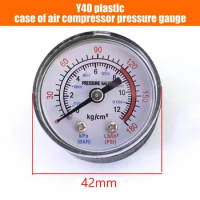 Air Compressor Pneumatic Hydraulic Fluid Pressure Gauge 0-12Bar / 0-180PSI With A Large Easy To Read Dial Measuring Instrument