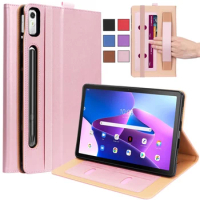 PU Leather Cover for Lenovo Tab P11 Pro Gen 2 11.2 inch Case with Hand Strap Funda for Xiaoxin Pad Pro 2022 Tablet Smart Cover