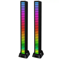 RGB Music Sound Control LED Ambient Light with USB App Control Pickup Rhythm lamp For Car Tv Game Computer Desktop Decora lights