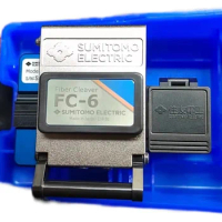 Original High Precision FC-6 FC-6S Optical Fiber Cleaver FC6 with Fiber Scrap Collector FTTH Cutting Cleaver
