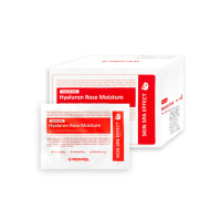 【MEDI-PEEL】美蒂菲-玻尿酸複方滋潤精華面膜30mlx50片/盒-玫瑰紅標(臉部膠原蛋白安瓶敷臉膜肌膚液平輸品)