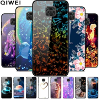 For Xiaomi Redmi Note 9 Pro Case Tempered Glass Hard Phone Back Cover for Redmi Note 9S 9 S Cases hongmi Note9S Note9 9Pro Coque