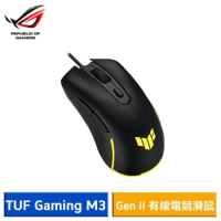 ASUS 華碩 TUF Gaming M3 Gen II 輕量有線電競滑鼠