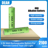 1-4PCS 1.5V 2100mAh AAA Alkaline Battery For Clocks Flashlights Toys Watch Remote Control Ceiling Fans 3A Rechargeable Batteria
