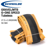 SCHWALBE G-ONE SPEED FOLDABLE KEVLAR 27.5X2.00 650B 50-584 TUBELESS BICYCLE TIRE OF GRAVEL GMTB NOTUBE TYRE