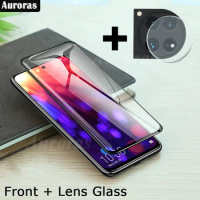 Auroras 2To1 For OnePlus 12 Screen Protector Tempered Glass For Oneplus 11 ACE 2 Pro Camera Lens Protective Film