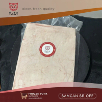 Samcan SR OFF Utuh 2kg – Daging Perut Babi Tanpa Kulit Beku | Nusa Pork