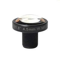 101 Degrees Wide Angle No distortion HD 4.5mm CCTV Lens 5MP S Mount F1.8 M12 1/1.8" Board Lens For Security Cameras HD4518BMP