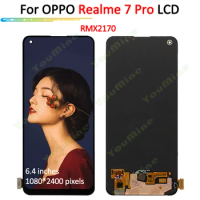 6.4'' For OPPO Realme 7 Pro 7pro LCD Display Screen Touch Digitizer with Assembly For Realme 7pro RMX2170 LCD