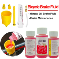 Bicycle Brake Fluid Mineral Oil System Fluid Bicycle Hydraulic Disc Brake Fluid for Shimano Bicycle Accessories Oil Injector Hot