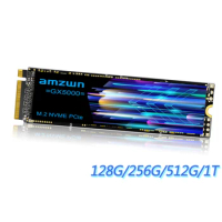 amzwn SSD 1TB 512G 256G 128G SSD M2 NVMe PCIe M.2 2280 NVMe SSD Drive Internal Solid State Disk for Desktop Laptop