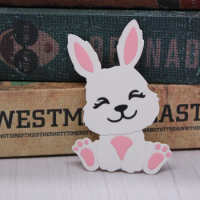 KSCRAFT Build a Bunny Metal Cutting Dies Stencils for DIY Scrapbooking Decorative Embossing DIY Paper Cards