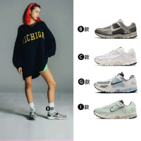 【NIKE 耐吉】運動鞋 慢跑鞋 休閒鞋 V5 W NIKE ZOOM VOMERO 5 女鞋 男鞋 白灰黑藍咖 多款(FQ7079-100&)