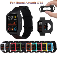 Protective Case for Xiaomi Amazfit GTS Soft sport Silicone Shell Frame Bumper Protector for Huami Amazfit GTS Cover Accessoriess