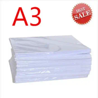 A3 size waterproof RC photo paper sticker glossy surface sheets for photo printing