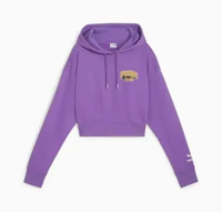 Jaket Wanita PUMA TEAM Women's Cropped Hoodie 624346 50 XL