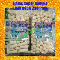 GETAS SUPER BANGKA LIMA RODA 250GRAM OLEH OLEH SNACK BANGKA KERUPUK