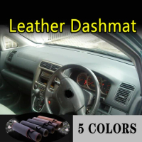 For honda STREAM G1 RN1 RN2 RN3 RN4 RN5 2000 - 2006 Leather Dashmat Dashboard Cover Dash Mat Carpet Car Styling accessories