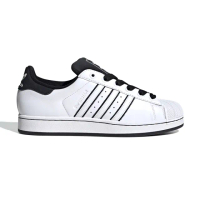 【adidas 愛迪達】Superstar II 男鞋 女鞋 黑白色 貝殼鞋 運動 經典 休閒 情侶鞋 復刻 休閒鞋 JH5469