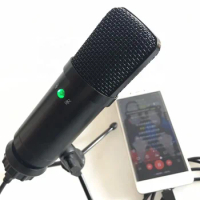 Studio BM-750USB Microphone With stand Usb Cable, Professional Condenser Microphone for Gaming Recording Conference Microphone