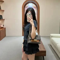 Tas MICHAEL KORS MK CECE MONOGRAM BROWN GHW CHAIN FLAP SHOULDER BAG 100% ORIGINAL 23X10X13CM