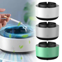 2PCS Anti-smoke Ashtray Air Purifier for Filtering Second-Hand Smoke From Cigarettes Remove Odor Smoking Accessories