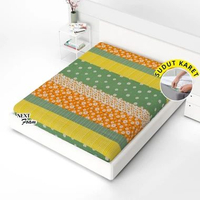 Sprei Sudut Karet Motif Aesthetic 80x200x35 90x200x35 100x200x35 120x200x35 Sprei Saja Bahan Adem Ka