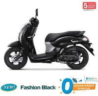 All New Honda SCOOPY FASHION & SPORTY CBS ISS Sepeda Motor Fashion Black Bandung