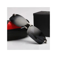 Photochromic Sunglasses Men Polarized Driving Chameleon Glasses Male Sun Glasses Day Night Vision Driver Goggles