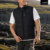 Carnos Armor Rompi Puffer Vest Pria Wanita Hitam XL