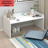 Bàn Bệt Đa Năng Kích Thước 80x40 - Bàn Học Bàn Làm Việc Đa Năng Gỗ MDF
