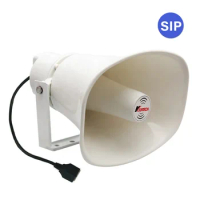 KNTECH PA system SIP Network Active KNSIPSP-L4-15w Amounted Speaker IP POE Supply Sip Speaker